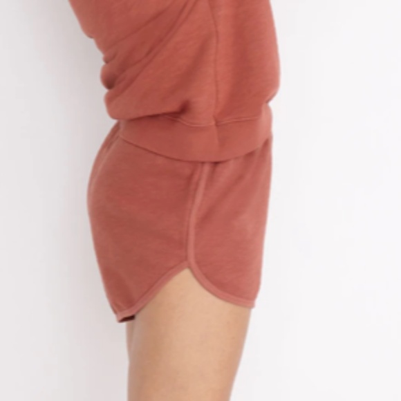 Madewell MWL Curved-Hem Sweatshorts size M - Picture 8 of 9